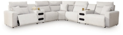 Modmax II Power Reclining Sectional with Audio Consoles