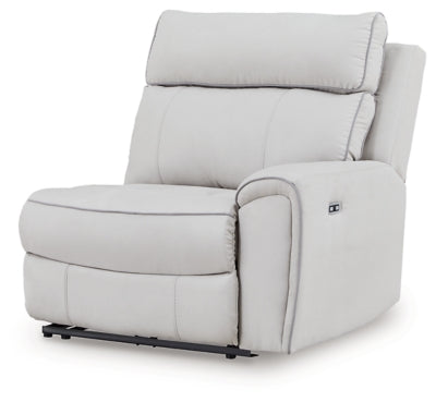 Social Pointe Reclining Sectional with Storage Consoles