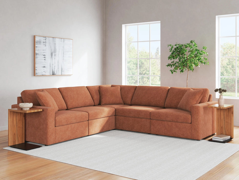 Modmax 5-Piece Next-Gen Nuvella Performance Fabric Modular Sectional